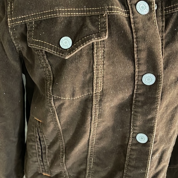 Like new! GAP Chocolate Corduroy jacket - Picture 2 of 4